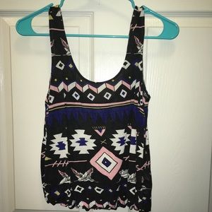 Tribal pattern shirt